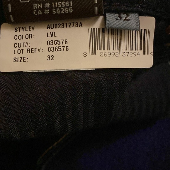 NWT 7 For All Mankind Kimmie Signature Straight With Contour Waist, 32, flawless - Picture 3 of 6